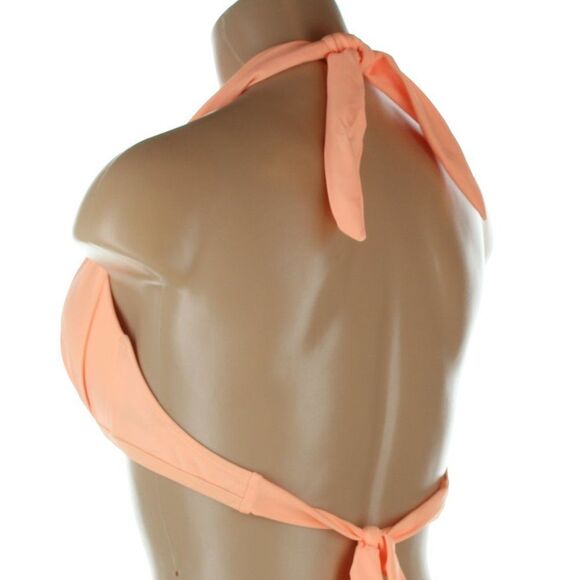 36 B/C Orange Padded Swim Bikini Top - Picture 4 of 9